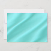 Mermaid Baby Dusche Einladung (Rückseite)