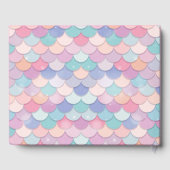 Mermaid Baby Dusche Gästebuch (Rückseite)