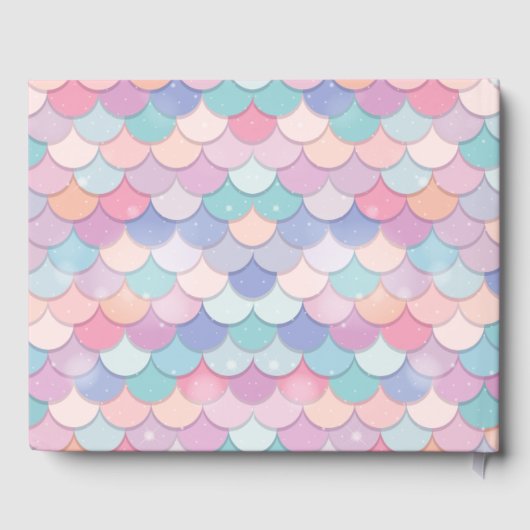 Mermaid Baby Dusche Gästebuch (Rückseite)