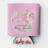 Mermaid Baby Dusche Sweet Little Mermaid Dosenkühler (Vorderseite)