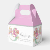 Mermaid Baby Dusche Sweet Little Mermaid Geschenkschachtel (Vorderseite)