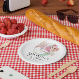 Mermaid Baby Dusche Sweet Little Mermaid Pappteller