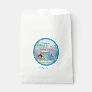 Mermaid Baby Favor Bags MEDIUM 136 Geschenktütchen