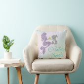 Mermaid Baby Girl Kinderzimmer Throw Kissen (Stuhl )