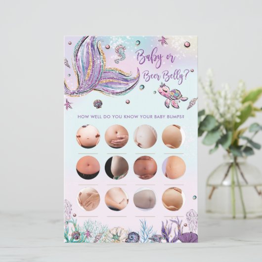 Mermaid Baby oder Beer Belly Baby Shooting Game (Stehend Vorderseite)