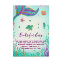 Mermaid Baby Shower Books für Babys