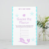 Mermaid Baby Shower Game (Stehend Vorderseite)