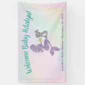 Mermaid Baby Showmother & Child Banner (Vertikal)