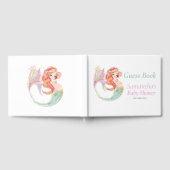 Mermaid Babydusche. Unter dem Meer. Gästebuch (Voll)
