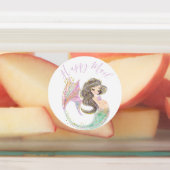 Mermaid Babydusche. Unter dem Meer. Glitzer Etiketten (Befestigt)