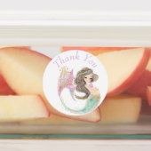 Mermaid Babydusche. Unter dem Meer. Glitzer Etiketten (Befestigt)