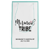 Mermaid Bachelorette Survival Kit Bag Kleine Geschenktüte (Vorderseite)