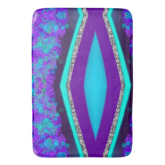 Mermaid Badematte (Vorderseite Vertikal)