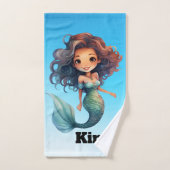 Mermaid Badhandtuch Set (Handtuch)
