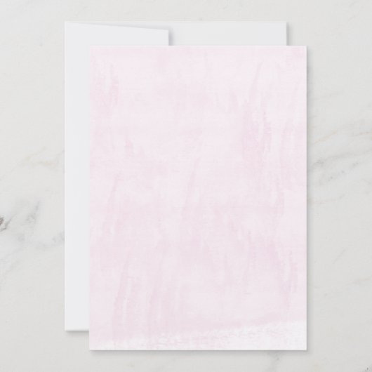 Mermaid Bash Splish Splash Birthday Party Einladung (Rückseite)