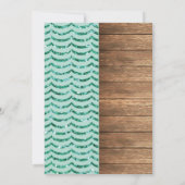 Mermaid & Basketball Joint Boy Girl Geburtstag Einladung (Rückseite)