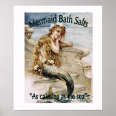 Mermaid Bath Salts Poster (Vorne)