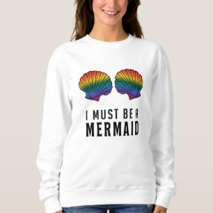 Mermaid Beach Bikini Carnival BH Muschel BH Gesche Sweatshirt