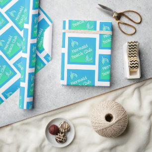 Mermaid Beach Club Geschenkpapier