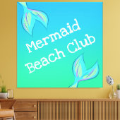 Mermaid Beach Club Leinwanddruck (Insitu (Wohnzimmer))