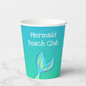 Mermaid Beach Club Pappbecher (Rückseite)