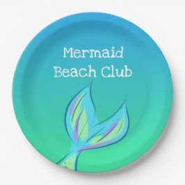 Mermaid Beach Club Pappteller