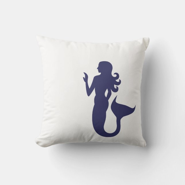 Mermaid ~ Beach House Kissen (Vorderseite)