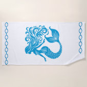 Mermaid Beach Towel Strandtuch (Vorderseite)