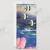 Mermaid Beauty Birthday Einladung (Rückseite)