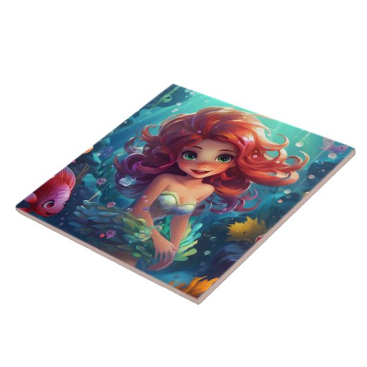 Mermaid Behalte oder entwirft eigene Fliese (Seite)