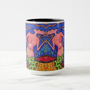 Mermaid Besties Twins Tasse