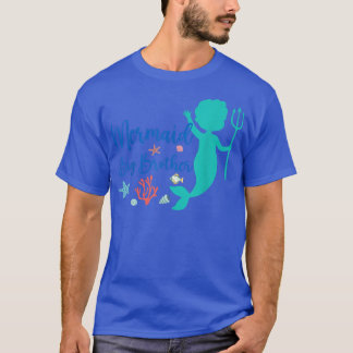 Mermaid Big Brother Birthday Girls Familienthema M T-Shirt