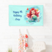 Mermaid Birthday Banner (Insitu)