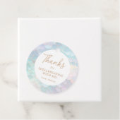 Mermaid Birthday Danke für das Shellebrating Geschenkanhänger (Beispiel)