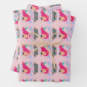 Mermaid Birthday Design - Unterwasser Geschenkpapier Set (Beispiel)