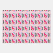 Mermaid Birthday Design - Unterwasser Geschenkpapier Set (Vorderseite)