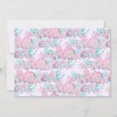 Mermaid Birthday Einladung (Rückseite)