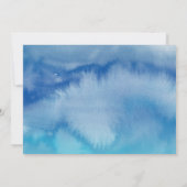 Mermaid Birthday Einladung (Rückseite)