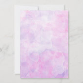 Mermaid Birthday Einladung (Rückseite)