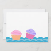 Mermaid Birthday Einladung (Rückseite)