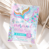 Mermaid Birthday Einladung Mermaid Party einladen