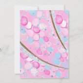 Mermaid Birthday Einladung Party Mermaid (Rückseite)