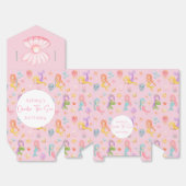 Mermaid Birthday Favor Boxes Geschenkschachtel (Ungefaltet)