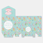 Mermaid Birthday Favor Boxes Geschenkschachtel (Ungefaltet)