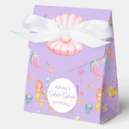 Mermaid Birthday Favor Boxes Geschenkschachtel