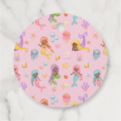 Mermaid Birthday Geschenkanhänger (Rückseite)