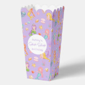 Mermaid Birthday Geschenkschachtel (Rückseite)