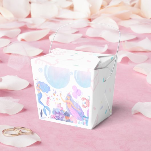 Mermaid Birthday Geschenkschachtel (Hochzeit)