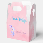 Mermaid Birthday Geschenkschachtel (Geöffnet)