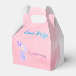 Mermaid Birthday Geschenkschachtel